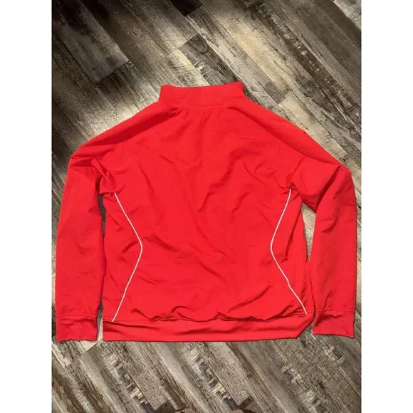 Under Armour Windbreaker Full Zip Track Jacket- Women's No Size Tag (~L, XL) - Picture 2 of 4